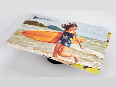 foam sheet, sunboard print with a high resolution vinyl print on top