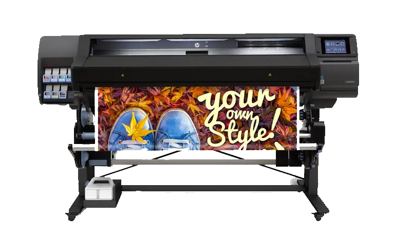 HP latex wide format inkjet printer
