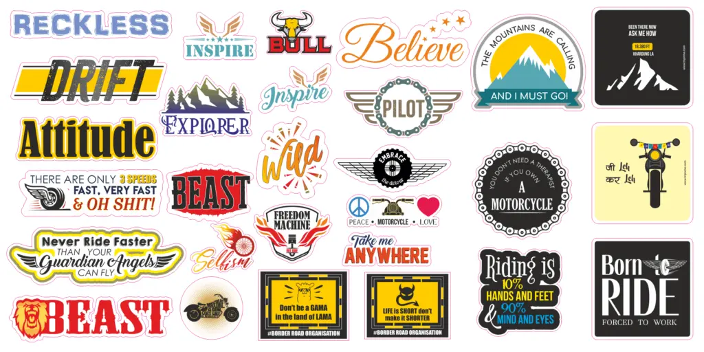 Buy BC Sticker & Decal for Car & Bike (Black, White) Online at Best Prices  in India - JioMart.