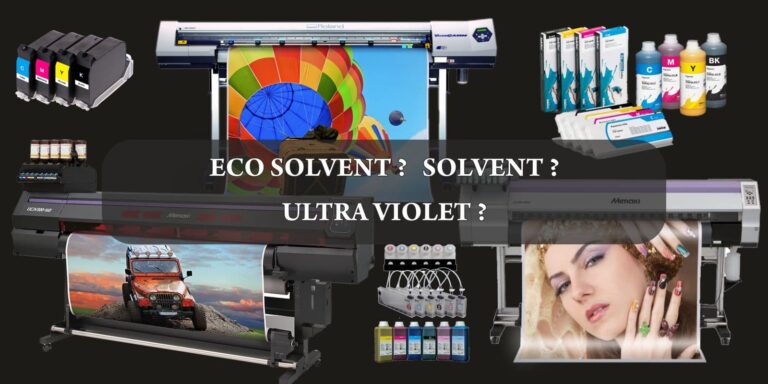 Difference Between Solvent, Eco-Solvent or UV Prints