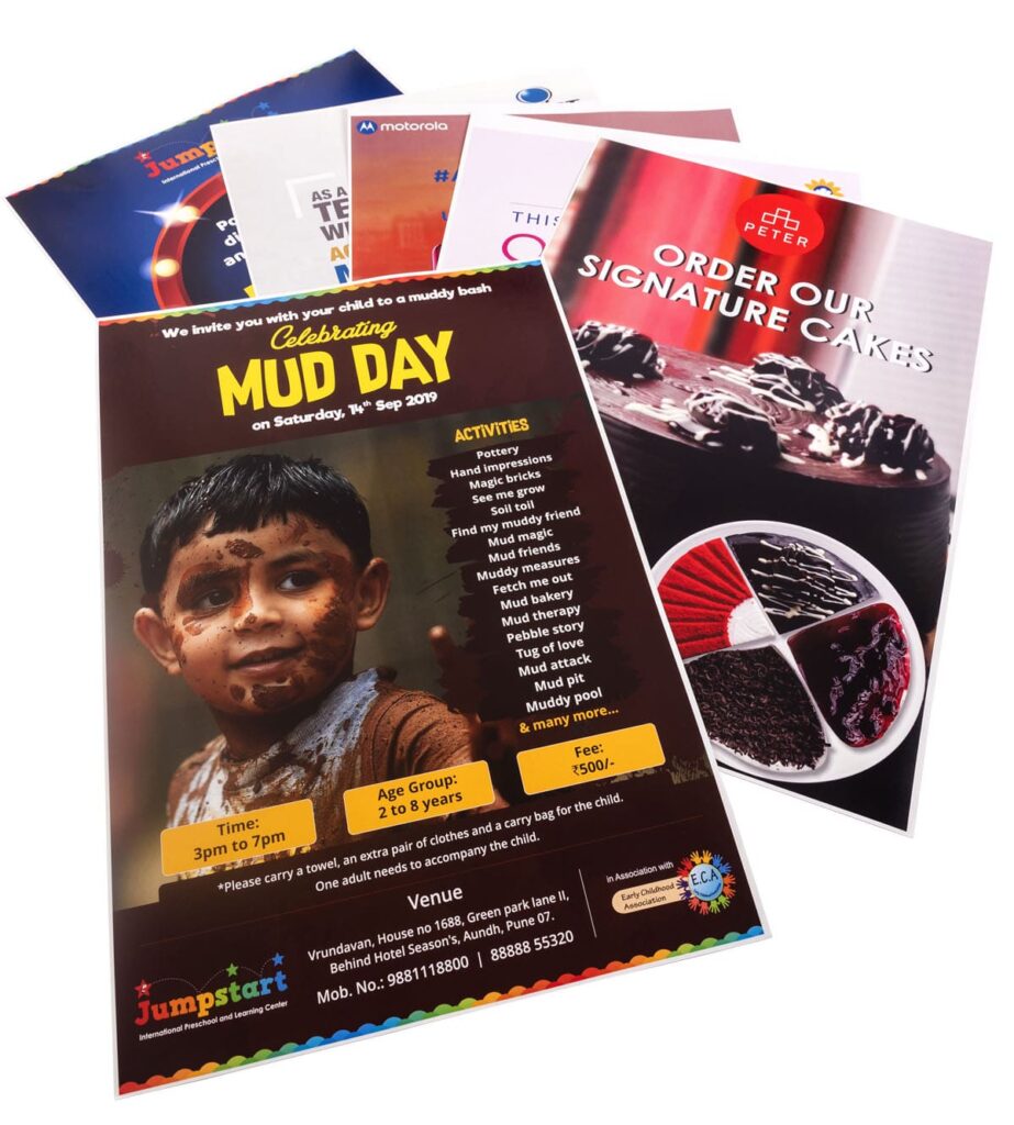 low cost pamphlets and leaflet printing on thin paper in full four color to meet your mass marketing needs