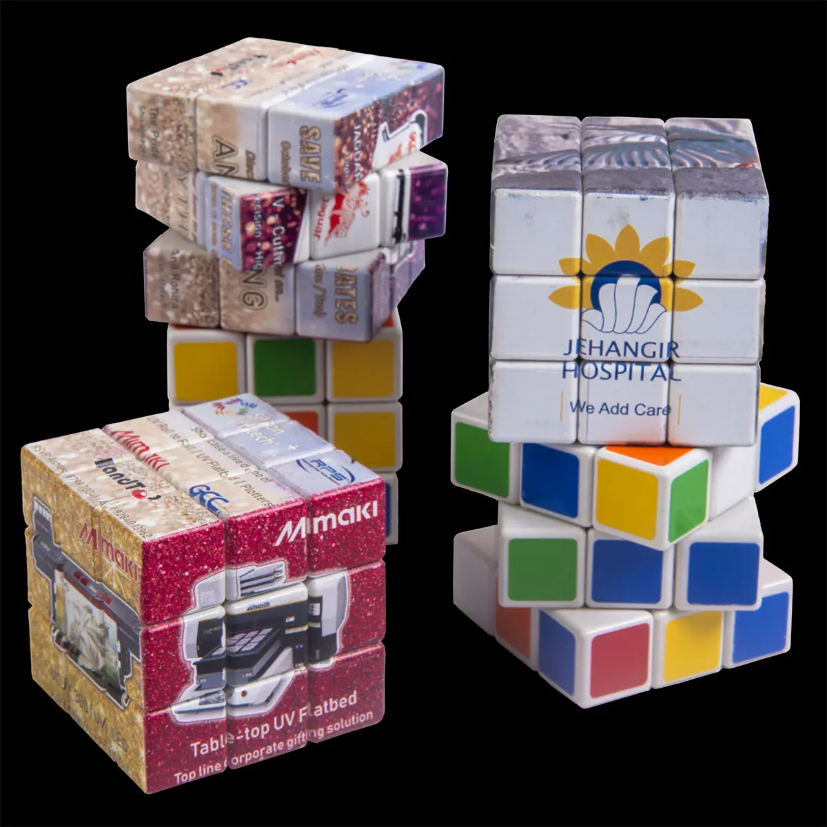 personalized rubik’s cube UV printed with photos and images is a fabulous corporate gifting idea