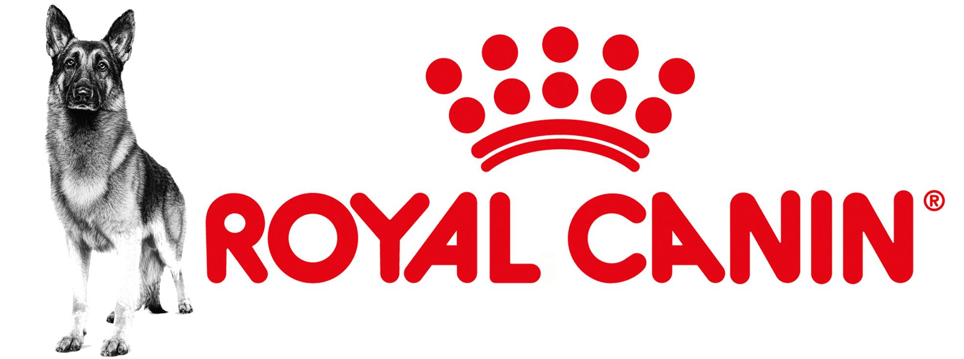royal canin logo with dog pic