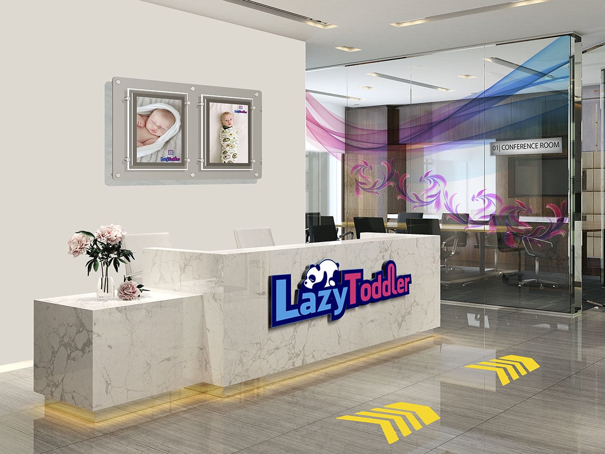 Ideas for office interiors design involve the use of laser cut acrylic logo boards poster panels glass partition prints floor stickers and employee name plates to enhance the look of your workplace