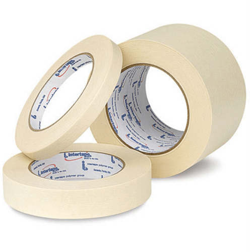 3 rolls of masking tape of different thicknesses to hold your stencils in place when you are painting over the same