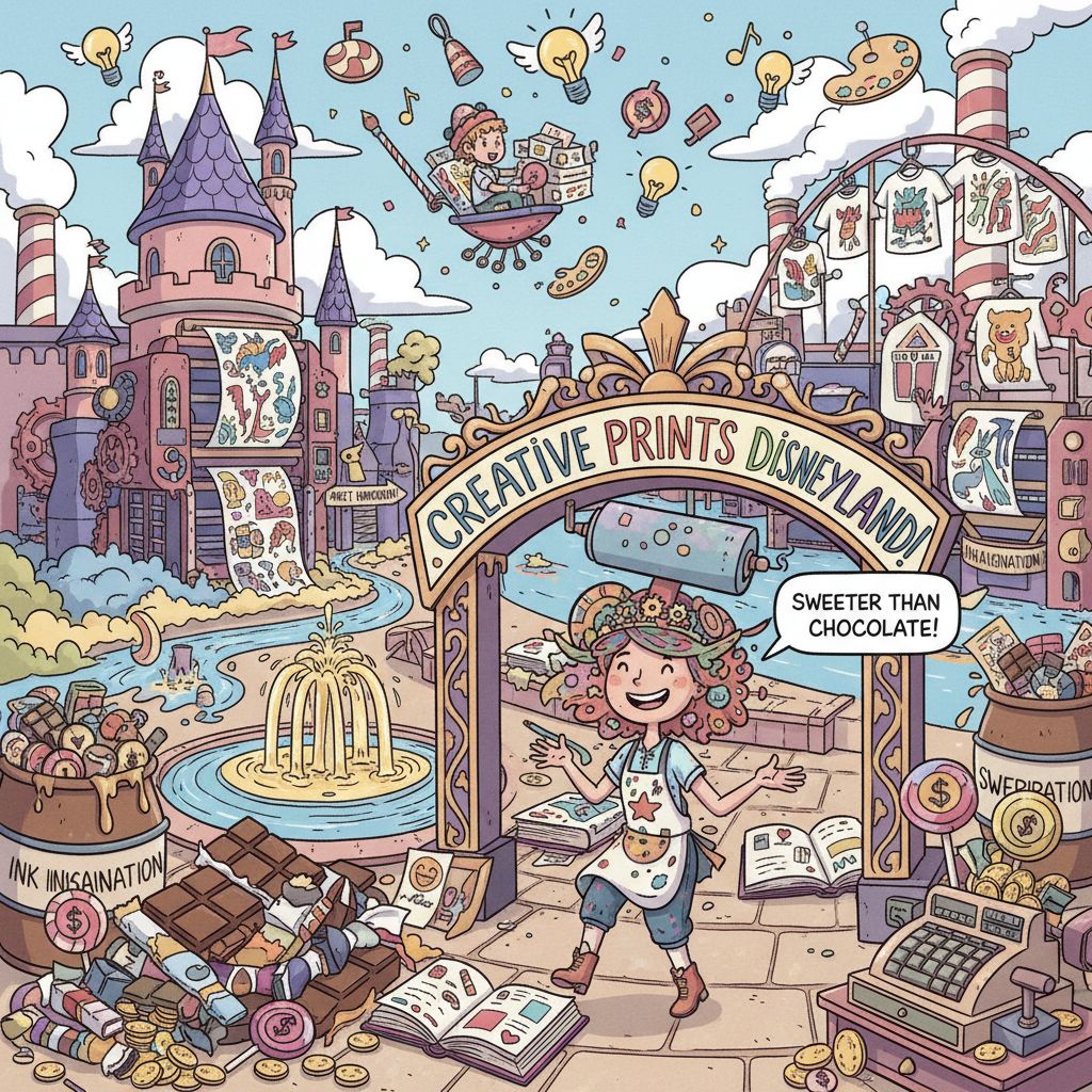 the digital printing business is a disnyland for a creative person and a lot of fun