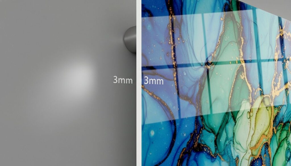 product variant for 3mm thick acrylic photo frame