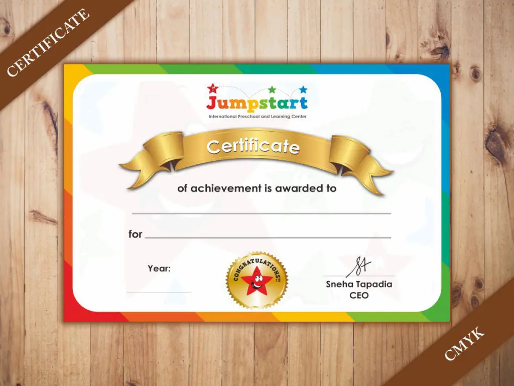certificate printing options at orchiddigitals pune