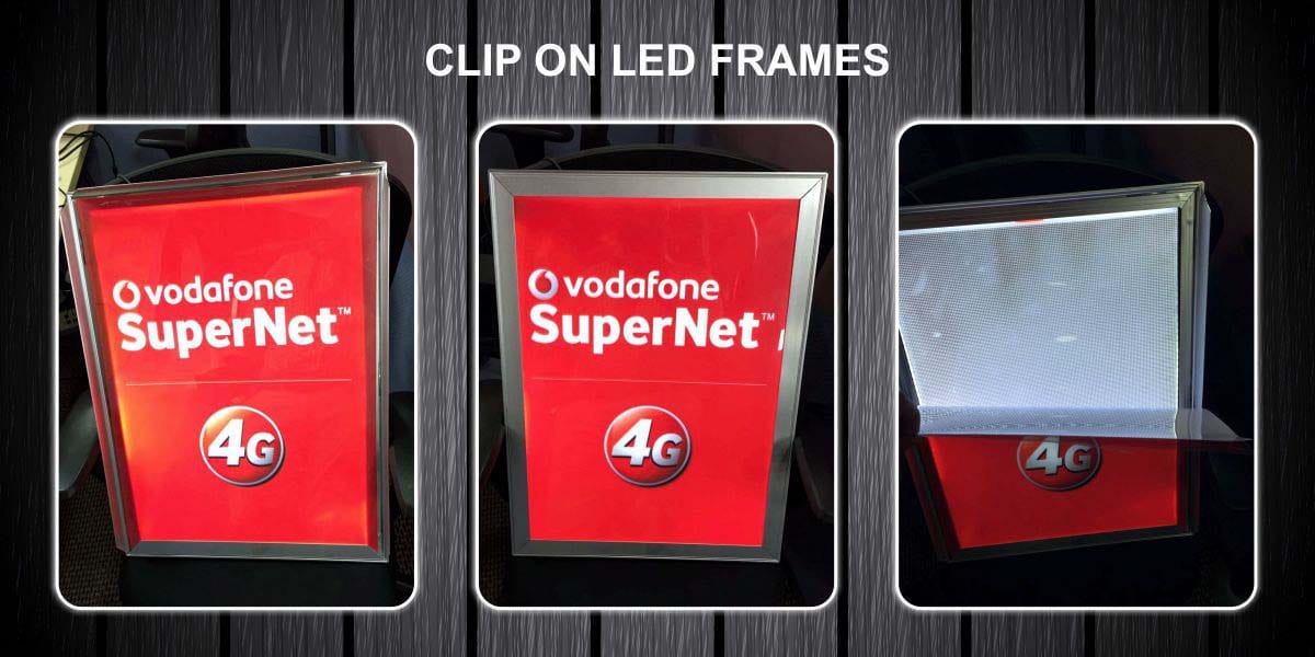 Brightly Lit Photo Frame for Offices