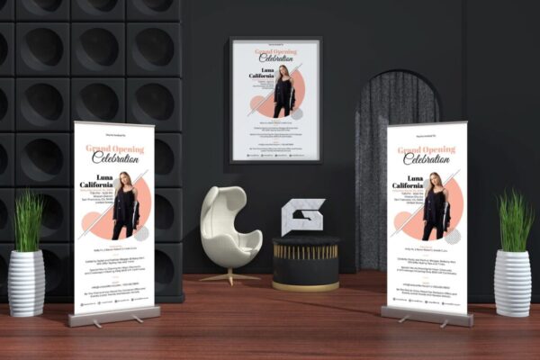 Roll up Standees - Portable Banner Display Solution for Exhibitions