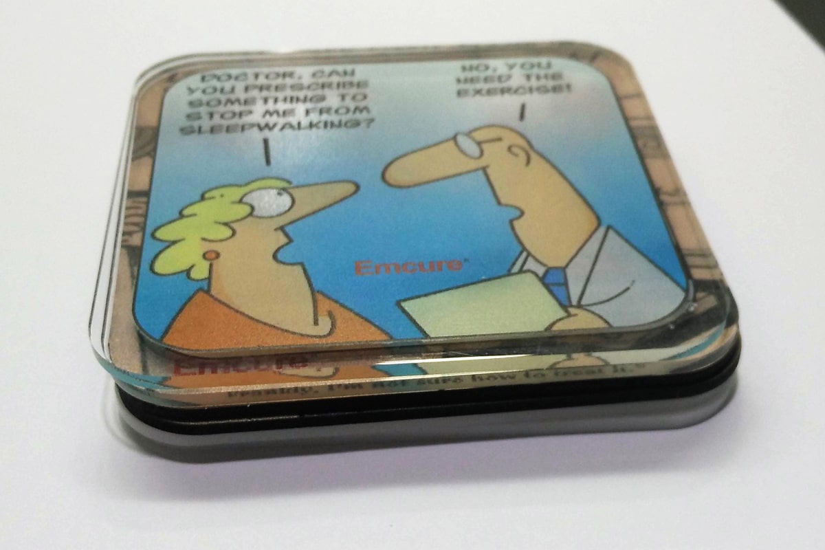 uv printed coasters carrying personalised designs