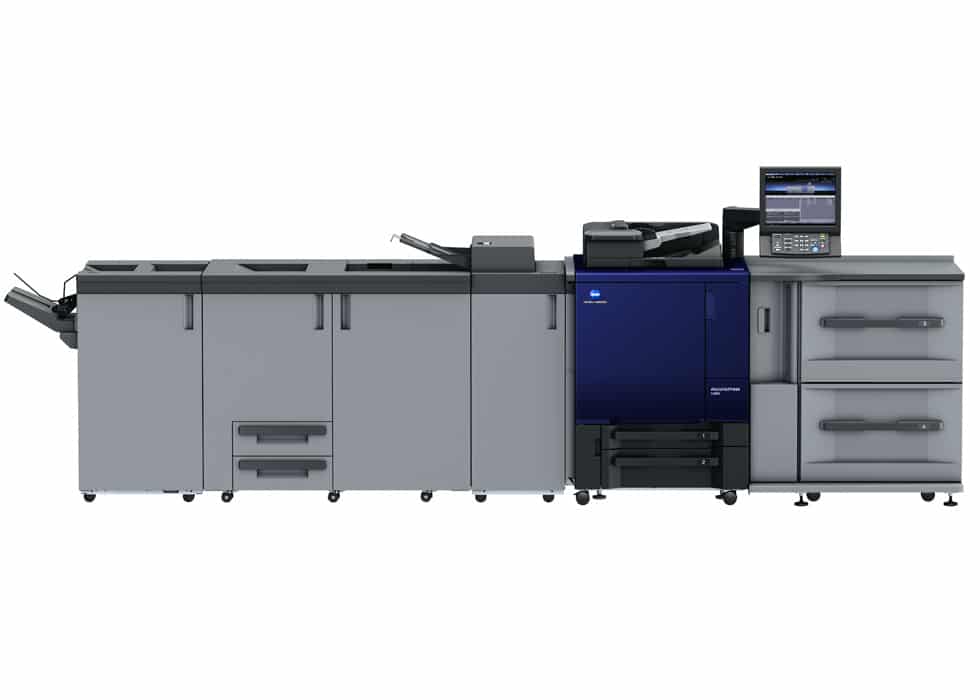 Our Konica Minolta C 3080 Digital Printing Press offers super vibrant colored prints with jaw droppingly high resolutions
