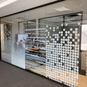 White Ink Glass Film Prints