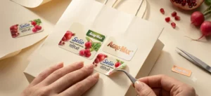 Paper Stickers Glossy Mirrorcote Finish