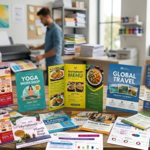 High quality leaflet, flier, and pamphlet printing services in Pune