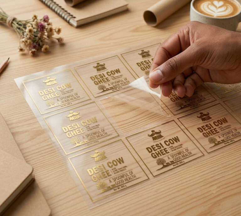 Transparent Sticker Prints