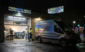 Prismatic Night Reflective Vinyl Prints
