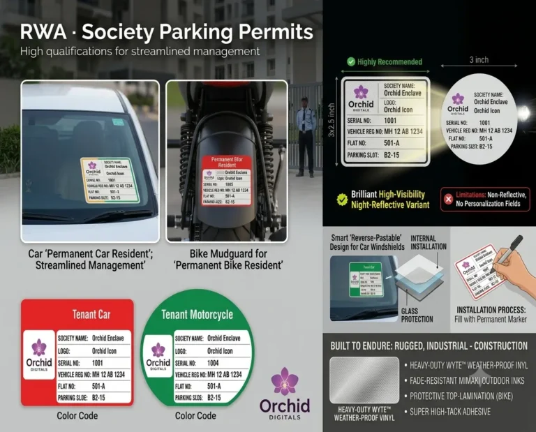 Parking Sticker Permits For Vehicles