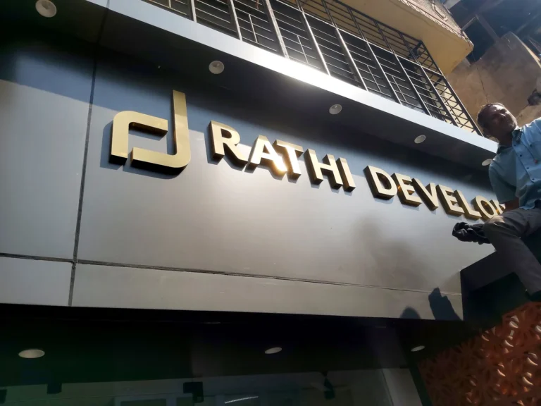 Fitting the last letters on the office front
